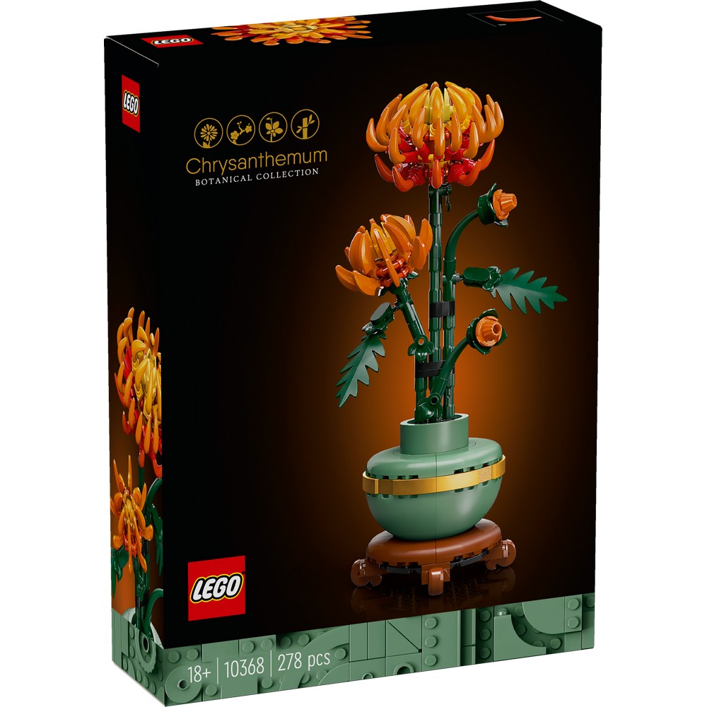 LEGO ICONS BOTANICALS CHRYSANTHEMUM 