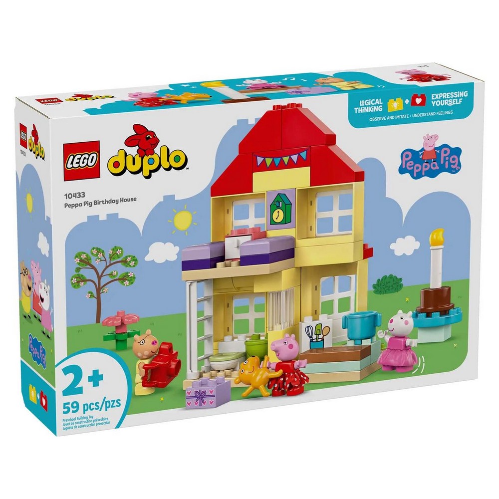 LEGO DUPLO PEPPA PIG BIRTHDAY HOUSE 