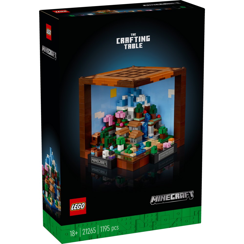 LEGO MINECRAFT THE CRAFTING TABLE 