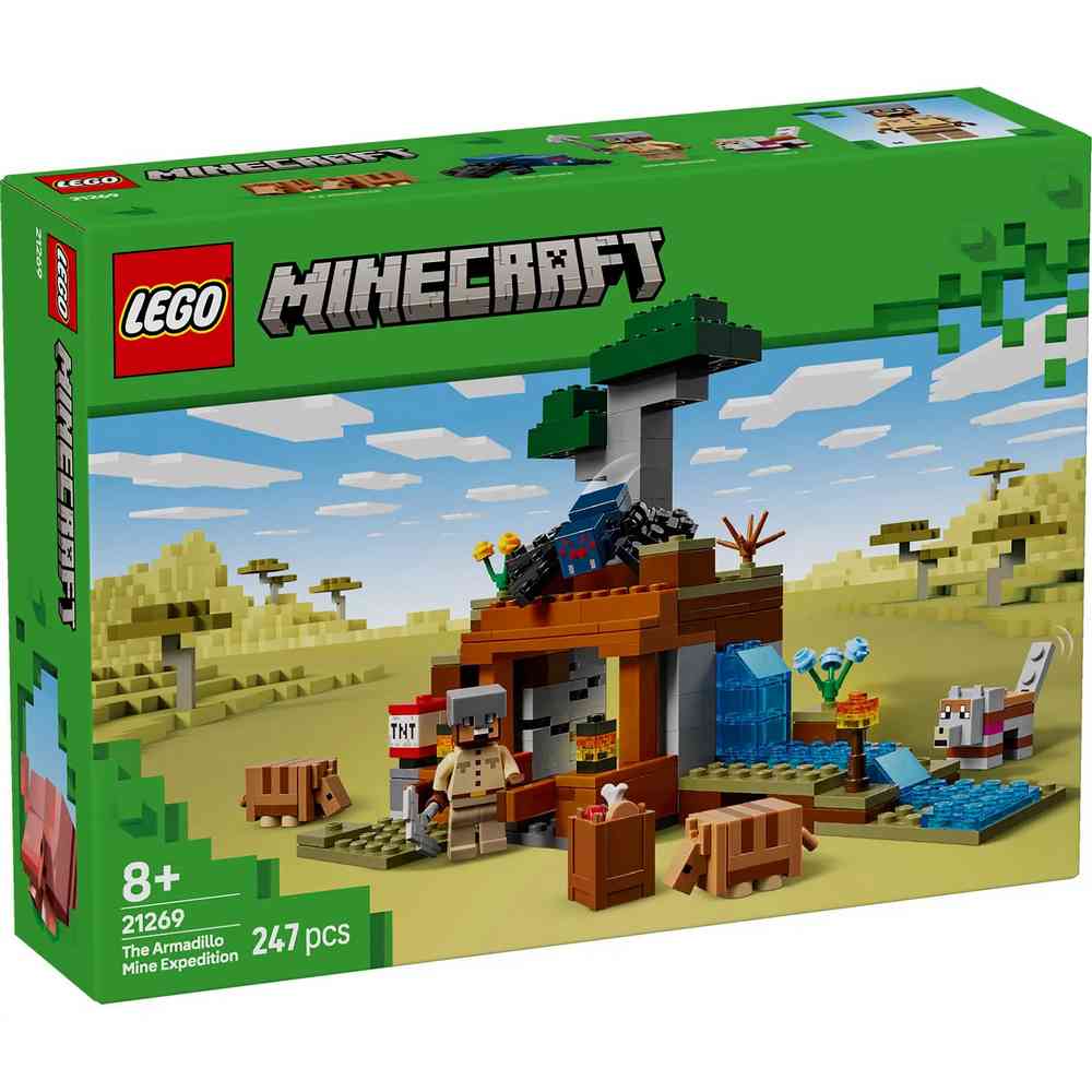 LEGO MINECRAFT THE ARMADILLO MINE EXPEDITION 