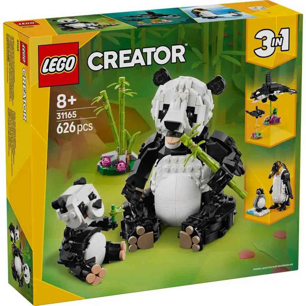 LEGO CREATOR WILD ANIMALS  PANDA FAMILY 