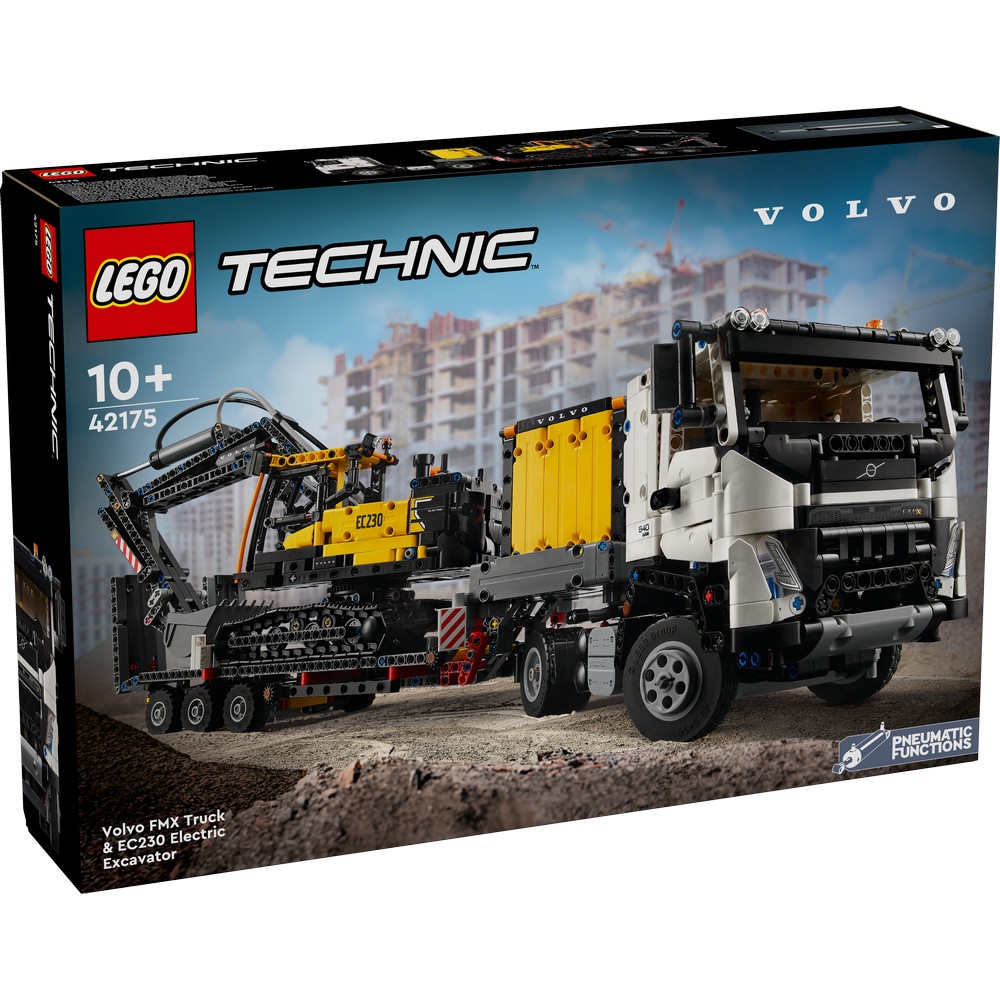 LEGO TECHNIC VOLVO FMX TRUCK AND EC230 ELECTRIC EXCAVATOR 