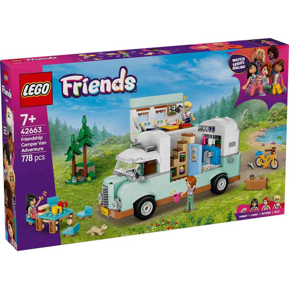 LEGO FRIENDS FRIENDSHIP CAMPER VAN ADVENTURE 