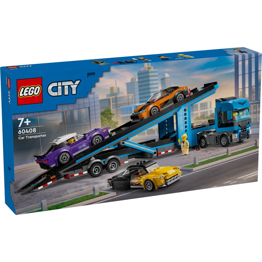 LEGO CITY CAR TRANSPORTER TRUCK WITH S 