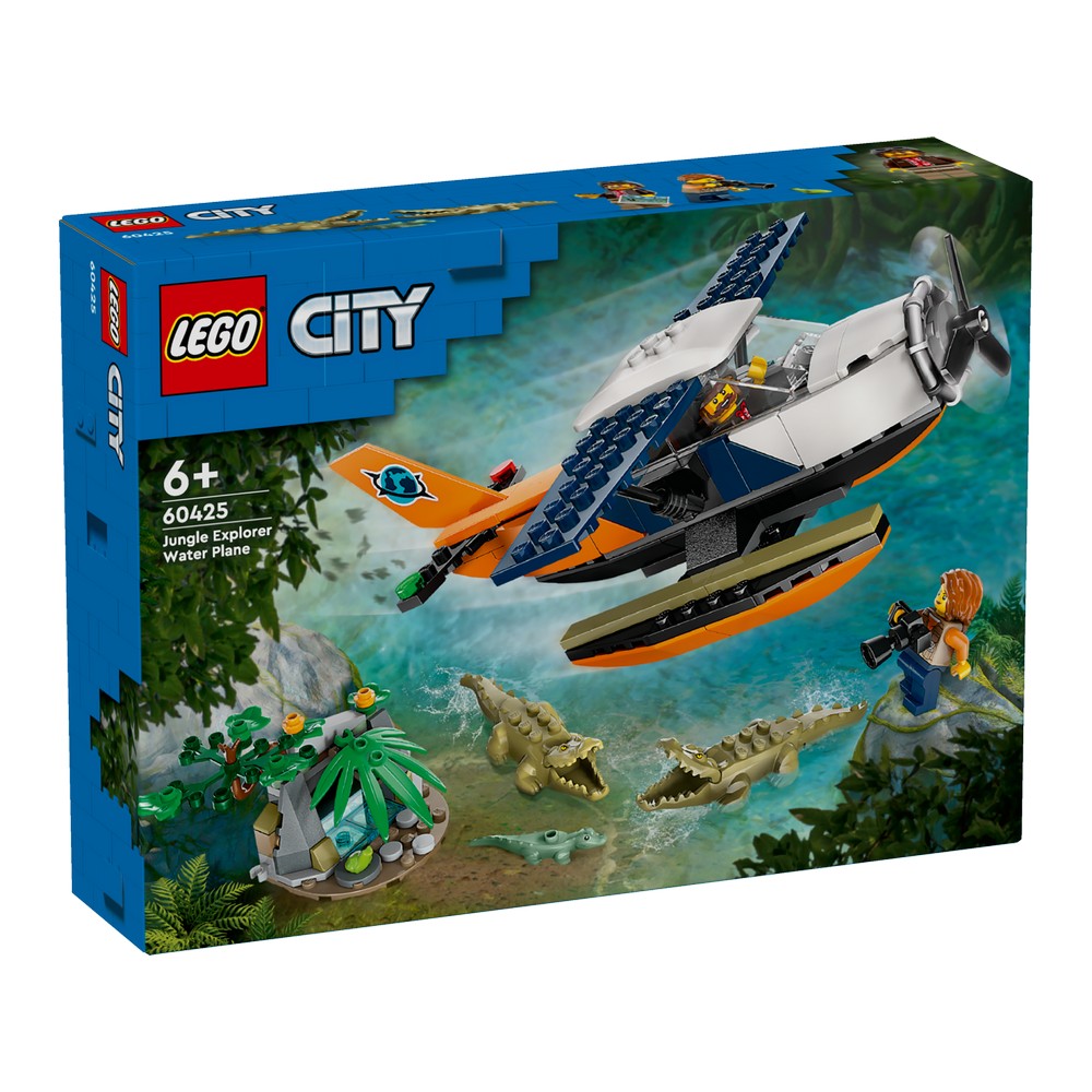 LEGO CITY JUNGLE EXPLORER WATER PLANE 