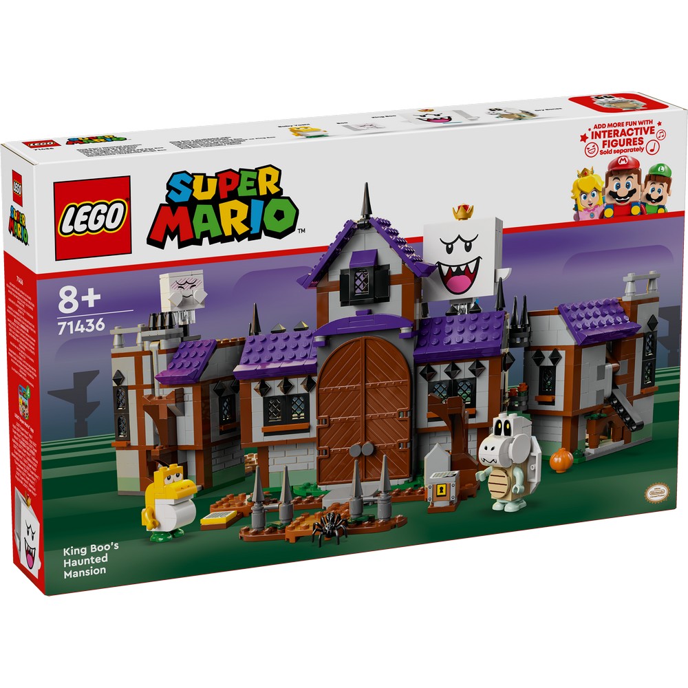 LEGO SUPER MARIO KING BOOS HAUNTED MANSION 