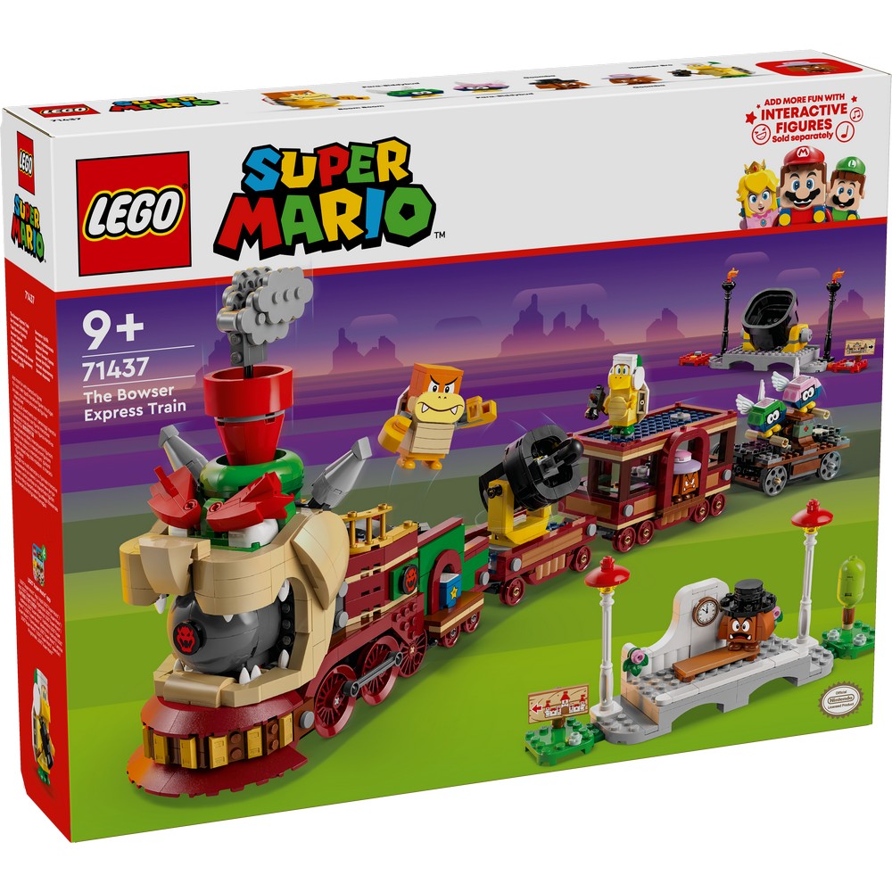 LEGO SUPER MARIO THE BOWSER EXPRESS TRAIN 