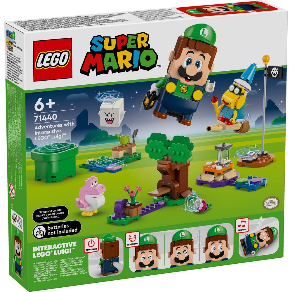 LEGO SUPER MARIO ADVENTURES WITH INTERACTIVE LEGOLUIGI 