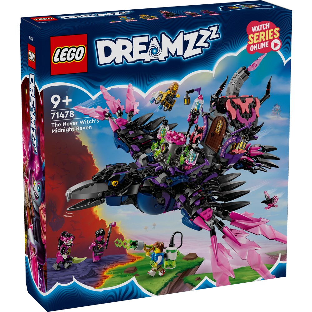 LEGO DREAMZZZ THE NEVER WITCHS MIDNIGHT RAVEN 