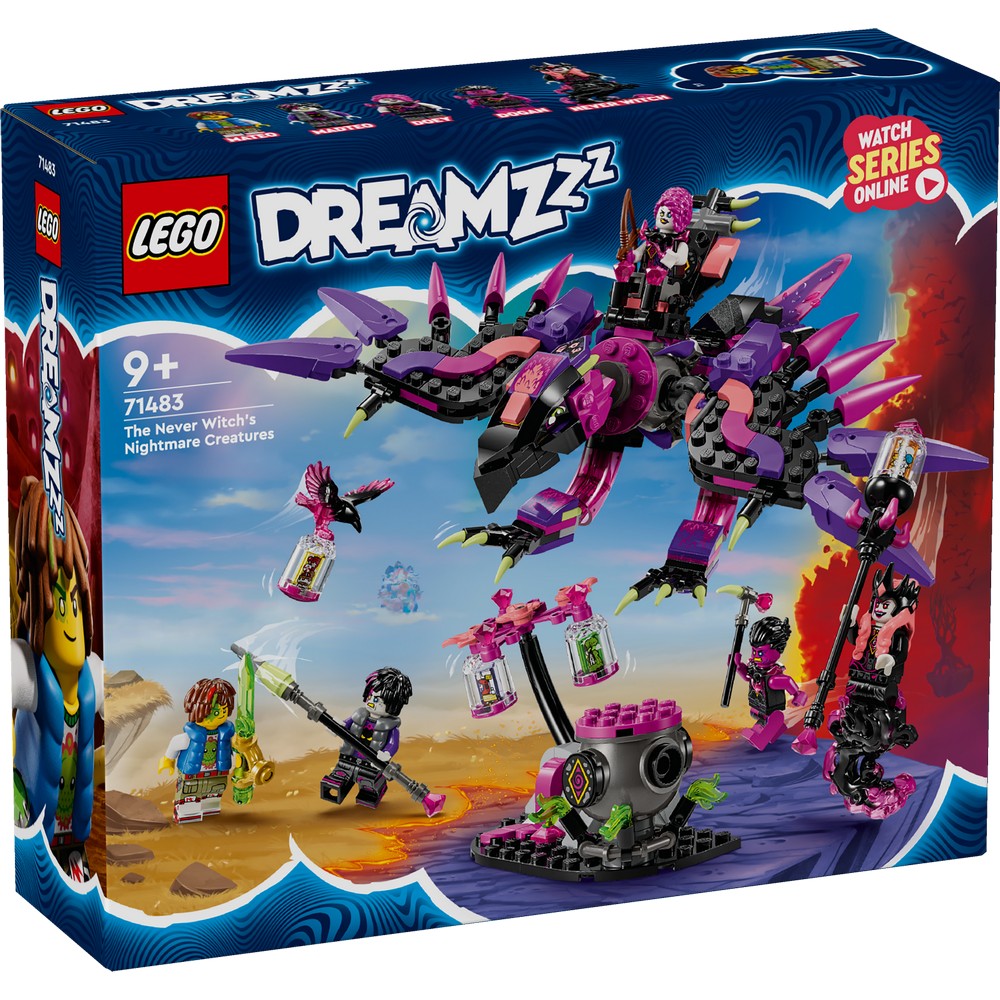 LEGO DREAMZZZ THE NEVER WITCHS NIGHTMARE CREATURES 