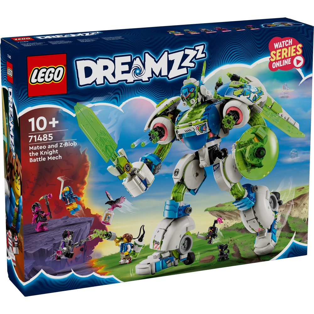 LEGO DREAMZZZ MATEO AND Z-BLOB THE KNIGHT BATTLE MECH 