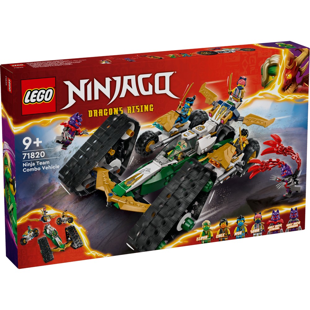 LEGO NINJAGO NINJA TEAM COMBO VEHICLE 