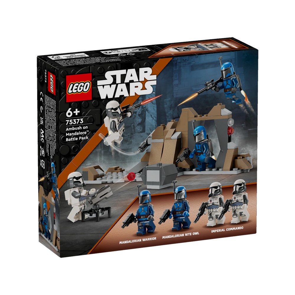 LEGO STAR WARS AMBUSH ON MANDALORE BATTLE 