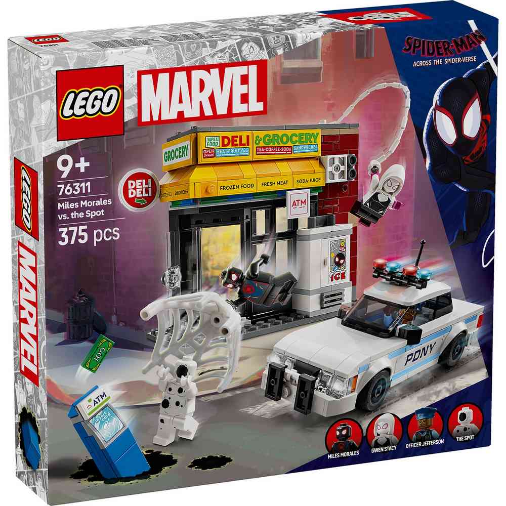 LEGO SUPER HEROES SPIDER-VERSE  MILES MORALES VS THE SPOT 