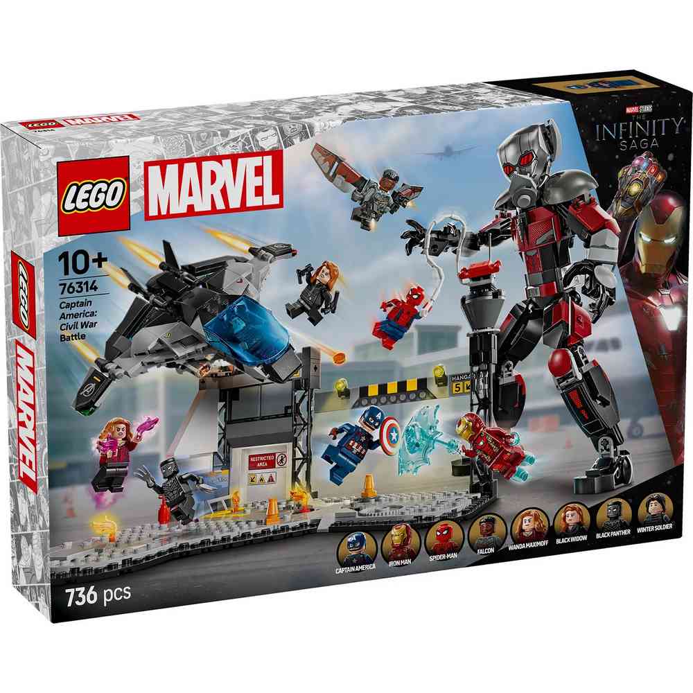 LEGO SUPER HEROES CAPTAIN AMERICA  CIVIL WAR ACTION BATTLE 