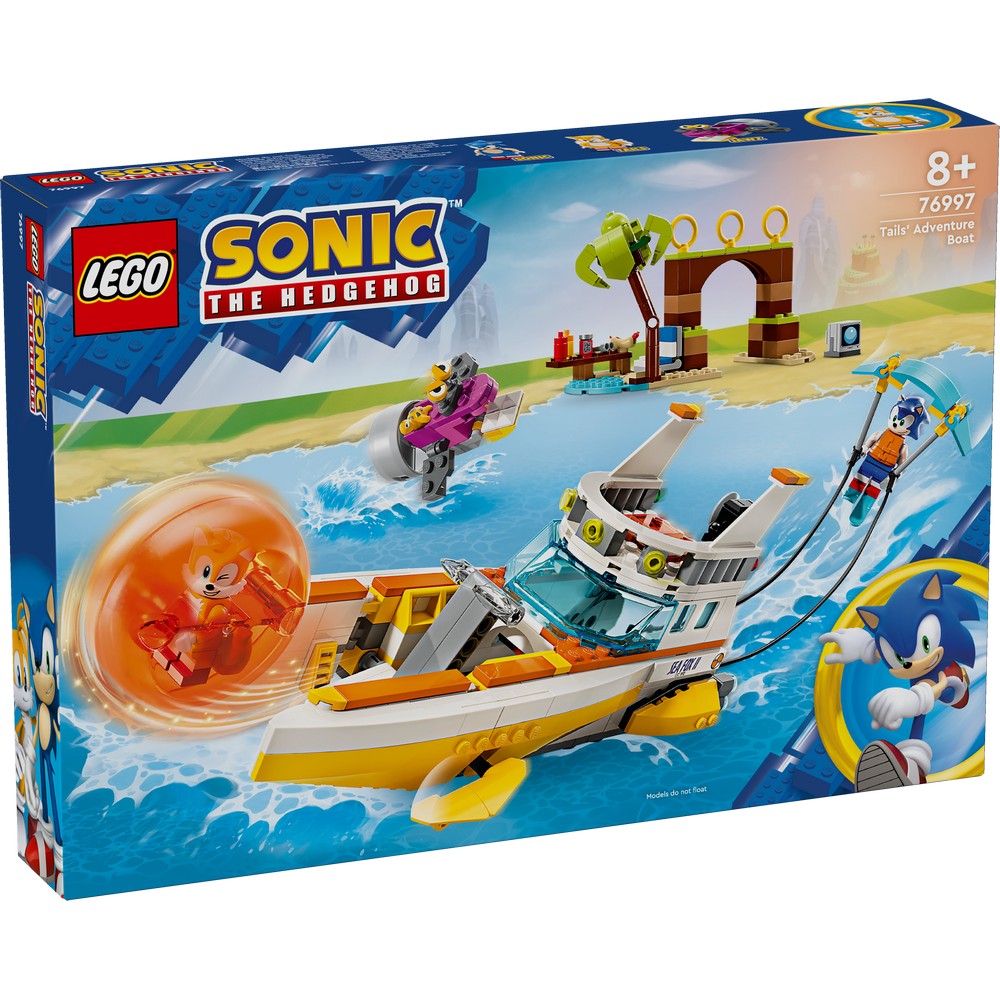 LEGO SONIC TAILS ADVENTURE BOAT 