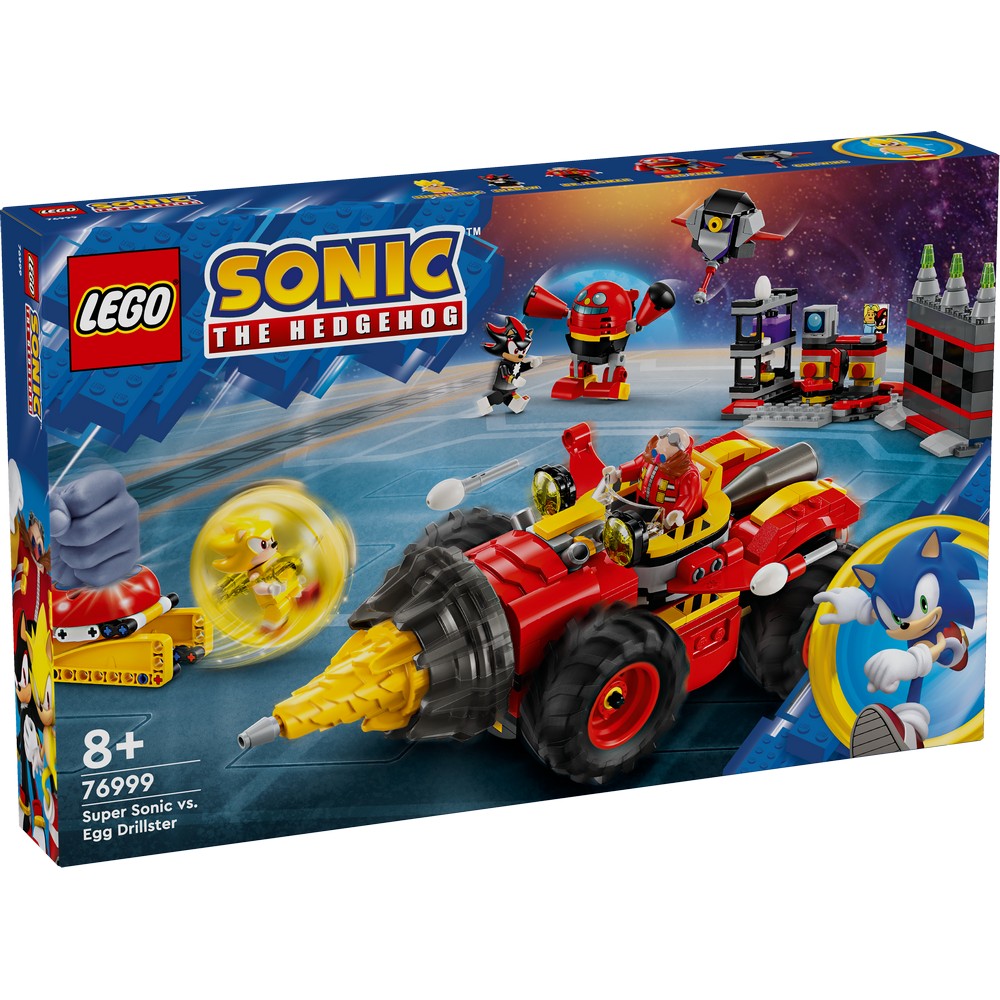 LEGO SONIC SUPER SONIC VS. EGG DRILLSTER 