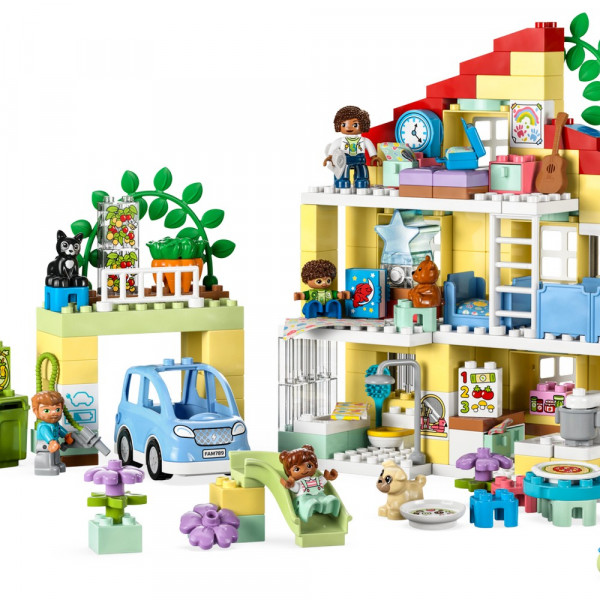 LEGO DUPLO TOWN 3IN1 FAMILY HOUSE 