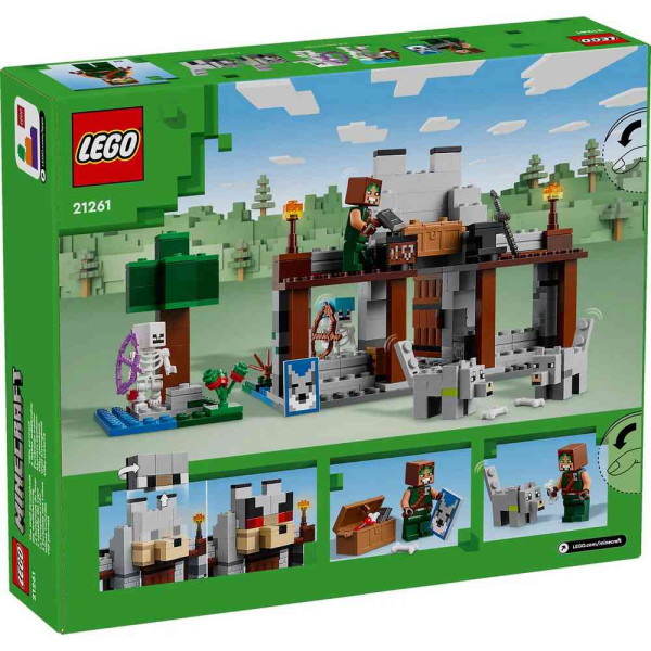 LEGO MINECRAFT THE WOLF STRONGHOLD 