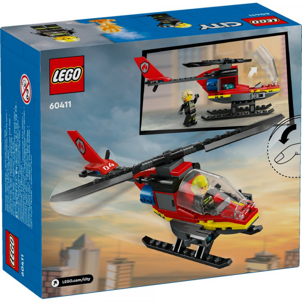 LEGO CITY FIRE FIRE RESCUE HELICOPTER 