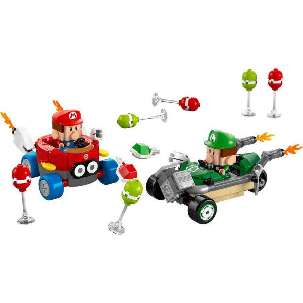 LEGO SUPER MARIO MARIO KART – BABY MARIO VS BABY LUIGI 