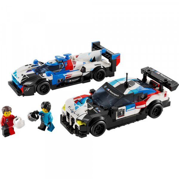 LEGO SPEED CHAMPIONS BMW M4 GT3 AND BMW M HYBRID V8 RACE CARS 