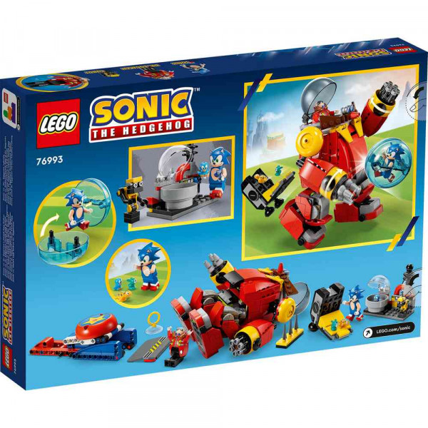 LEGO SONIC SONIC VS. DR. EGGMANS DEATH EGG ROBOT 