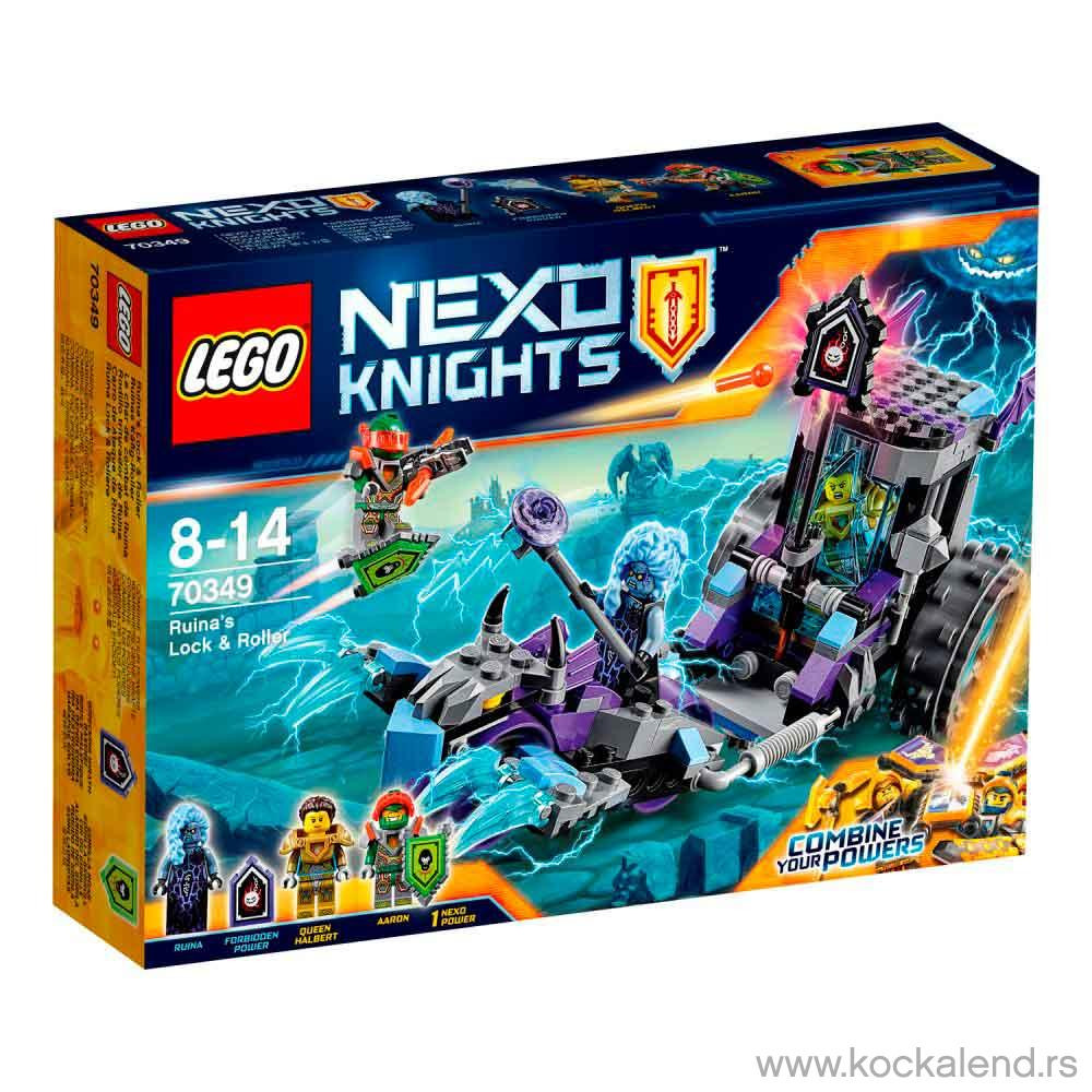 LEGO NEXO KNIGHTS RUINA'S LOCK & ROLLER LE70349 | Kockalend internet  prodavnica