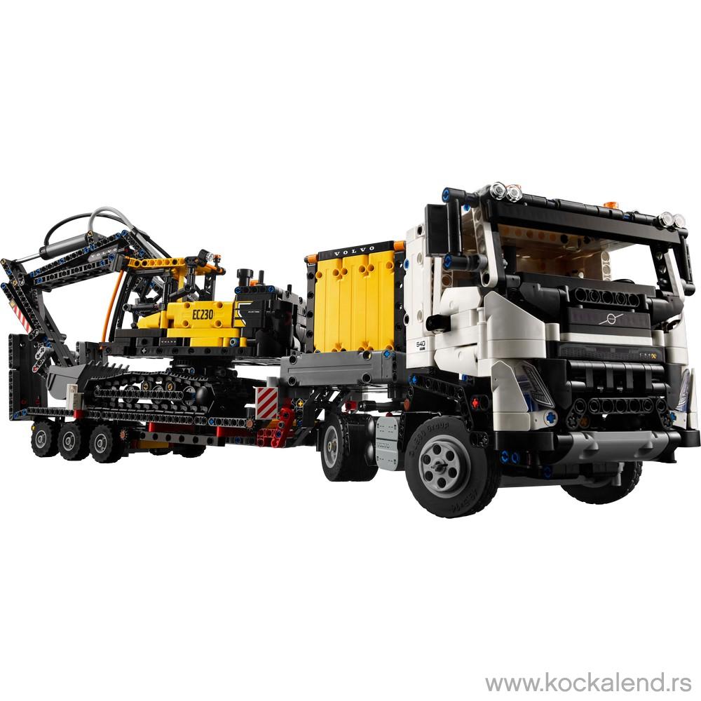 LEGO TECHNIC VOLVO FMX TRUCK AND EC230 ELECTRIC EXCAVATOR 