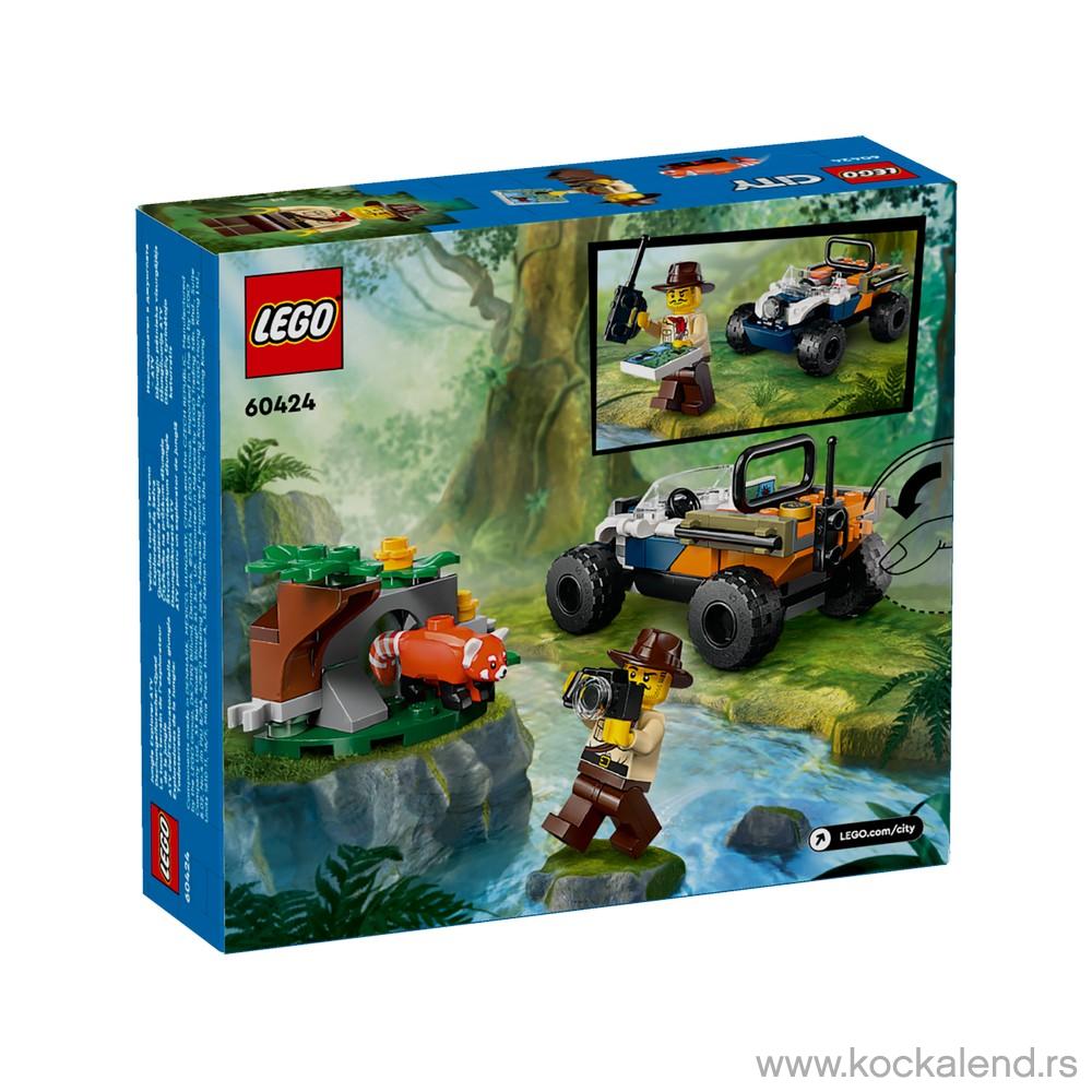 LEGO CITY JUNGLE EXPLORER ATV RED PAND 