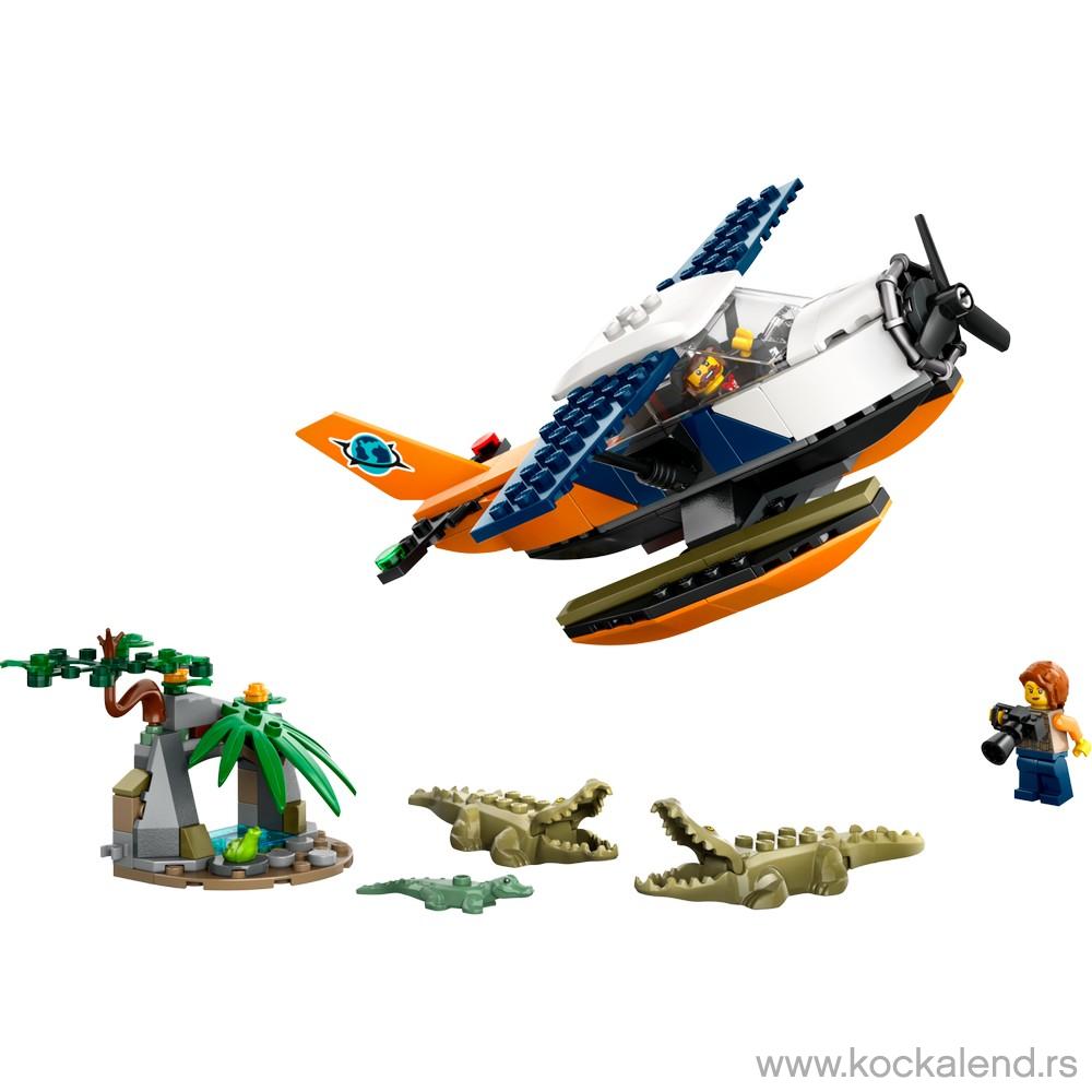 LEGO CITY JUNGLE EXPLORER WATER PLANE 