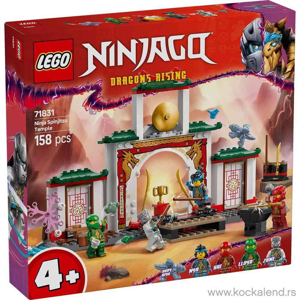 LEGO NINJAGO NINJA SPINJITZU TEMPLE 