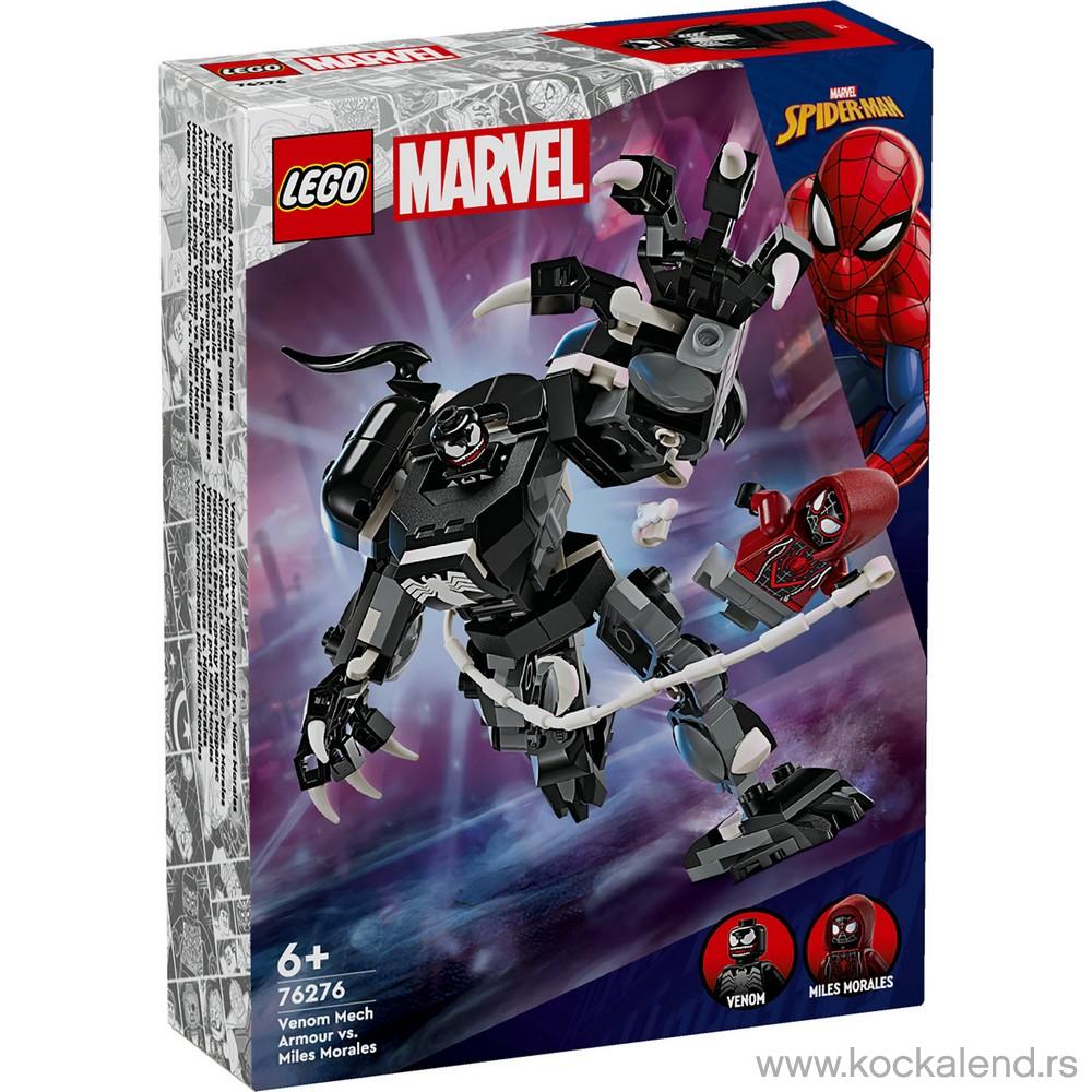 LEGO SUPER HEROES MARVEL VENOM MECH ARMOR VS MILES MORALES 