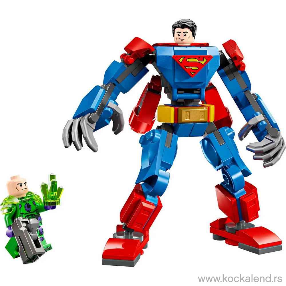 LEGO SUPER HEROES SUPERMAN MECH VS LEX LUTHOR 