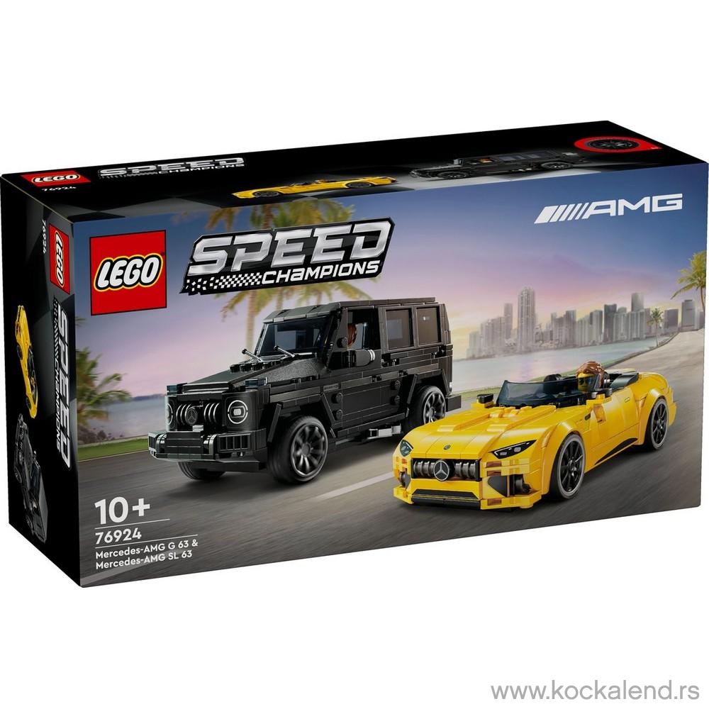 LEGO SPEED CHAMPIONS MERCEDES-AMG G 63 & MERCEDES 